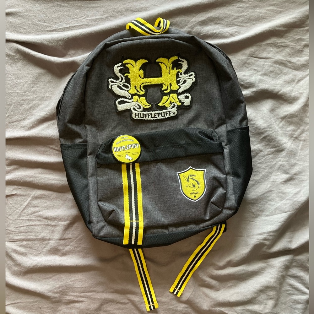 Harry Potter Hufflepuff House Crest Backpack